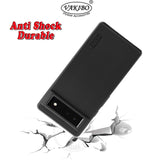 VAKIBO Niukin Dotted Black Coloured Made with Silicon Rubber TPU Back Cover Case Suitable for Google Pixel 6