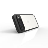 VAKIBO Best Selling Black and Transparent Coloured Made With Soft TPU and Acrylic Back Cover Case With 4 Corner and Camera Protection Suitable for Google Pixel 10 Pro