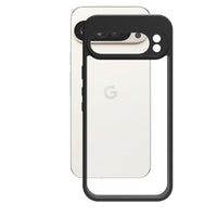 VAKIBO Best Selling Black and Transparent Coloured Made With Soft TPU and Acrylic Back Cover Case With 4 Corner and Camera Protection Suitable for Google Pixel 10 Pro
