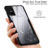 VAKIBO Super Premium Black Border Transparent Case With Corner Protection & Camera Protection Suitable for Infinix GT30 Pro