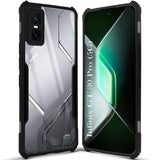 VAKIBO Super Premium Black Border Transparent Case With Corner Protection & Camera Protection Suitable for Infinix GT30 Pro