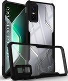 VAKIBO Super Premium Black Border Transparent Case With Corner Protection & Camera Protection Suitable for Infinix GT30 Pro