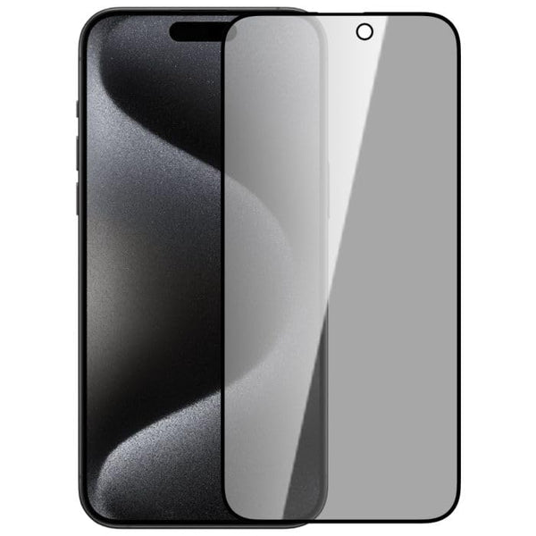 Super Premium Quality Tempered Glass Screen Guard Protector With Black Border Suitable For iPhone 15 PRO