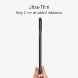 VAKIBO 1.2 MM Thick Black Coloured Soft TPU Rubber Back Cover Case With Camera Protection Ring Suitable for Apple iPhone 11 Pro Max