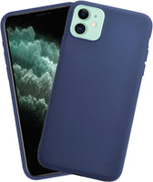 VAKIBO 1.2 MM Thick Blue Coloured Soft TPU Rubber Back Cover Case With Camera Protection Ring Suitable for Apple iPhone 11