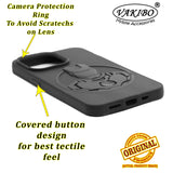 VAKIBO Iron Man Design soft Silicon TPU Back Cover Case With Camera Protection Ring Suitable for iPhone 13 Pro