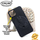VAKIBO Iron Man Design soft Silicon TPU Back Cover Case With Camera Protection Ring Suitable for iPhone 13 Pro