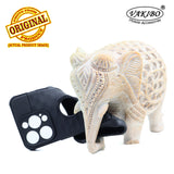 VAKIBO Parallax Design Black Coloured Soft TPU Rubber Back Cover Case With Camera Protection Ring Suitable for iPhone 14 Pro