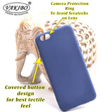 VAKIBO 1.2 MM Thick Blue Coloured Soft TPU Rubber Back Cover Case With Camera Protection Ring Suitable for Apple iPhone 6