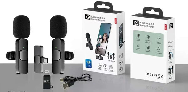 K-9 Wireless Collar Microphone C-TYPE(2Mic)