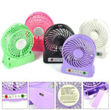 Mini Multifunctional Rechargeable Fan