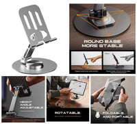 Mobile Stand Metal 360 Degree Rotating