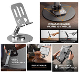 Mobile Stand Metal 360 Degree Rotating