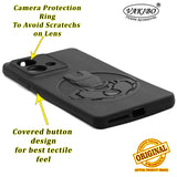 VAKIBO Iron Man Design soft Silicon TPU Back Cover Case With Camera Protection Ring Suitable for Moto Edge 40 Neo