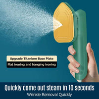 Mini Steam Iron 2 in 1