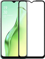 Super Premium Quality Tempered Glass Screen Guard Protector With Black Border Suitable For Realme Narzo 20