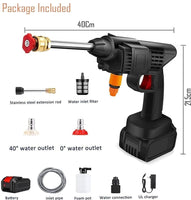 Car & Bike Washer with 2 Battery