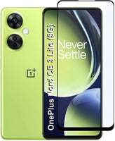 Super Premium Quality Tempered Glass Screen Guard Protector With Black Border Suitable For OnePlus Nord CE3 Lite