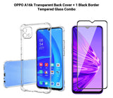 VAKIBO Super Premium Soft TPU Transparent Case With Dustplug,Side Grip,Corner Protection,lanyard Cuts,Camera Protection Suitable for Oppo A16k