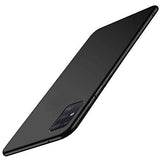 VAKIBO 1.2 MM Thick Black Coloured Soft TPU Rubber Back Cover Case With Camera Protection Ring Suitable for Oppo A52