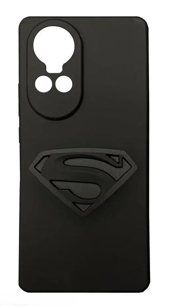 VAKIBO Black Coloured Back Cover Case Suitable for Oppo Reno 10 Pro