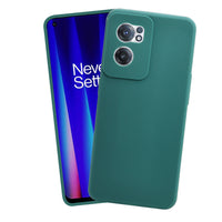 VAKIBO Matte 1.5 MM Thick With Camera Protection Green Coloured Soft TPU Rubber Back Cover Case Suitable for OnePlus Nord CE2