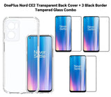 VAKIBO Super Premium Soft TPU Transparent Case With Dustplug,Side Grip,Corner Protection,lanyard Cuts,Camera Protection Suitable for OnePlus Nord CE2