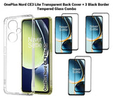 VAKIBO Premium Clear 1.5MM Thick Transparent Soft TPU Rubber Back Cover Case With Camera Protection Suitable for OnePlus Nord CE3 Lite
