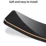 VAKIBO Golden Chrome Border Black Coloured Soft TPU Back Cover Case With Camera Protection Suitable for Realme 10 Pro