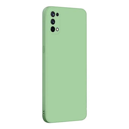 VAKIBO Matte 1.5 MM Thick With Camera Protection Green Coloured Soft TPU Back Cover Case Suitable for Realme 7 Pro