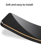 VAKIBO Golden Chrome Border Black Coloured Soft TPU Back Cover Case With Camera Protection Suitable for Realme C11 2021