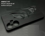 VAKIBO Bat Man 3D Mask Design Black Coloured Soft TPU Back Cover Case With Camera Protection Ring Suitable for Realme C55