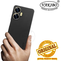 VAKIBO Niukin Dotted Black Coloured Made with Silicon Rubber TPU Back Cover Case Suitable for Realme C55