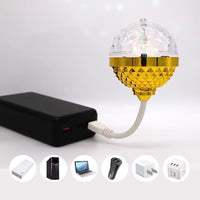 LED-USB-Multicolour Rotating