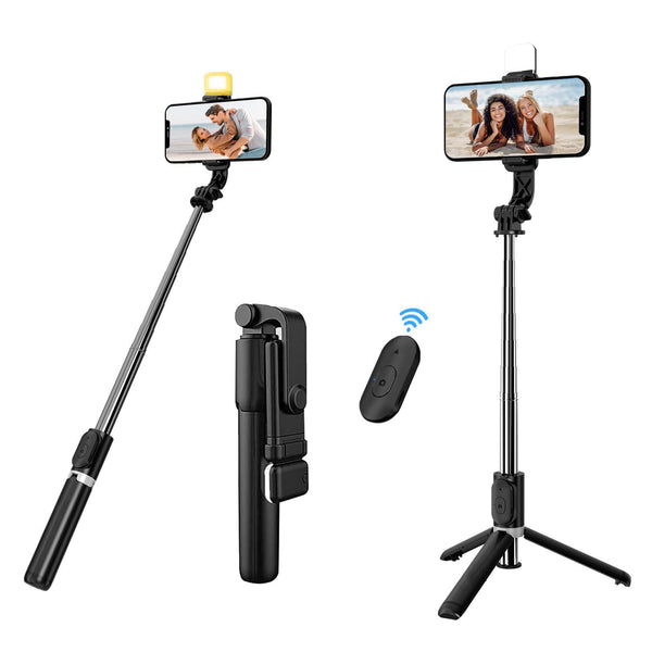 Selfie Stick Q07 with Light