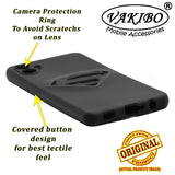 VAKIBO Black Coloured Back Cover Case Suitable for Samsung Galaxy A04