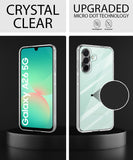 VAKIBO Transparent Back Cover Case Suitable for Samsung Galaxy A26