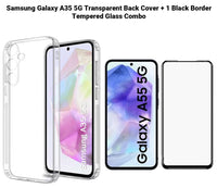 VAKIBO Premium Clear 1.5MM Thick Transparent Soft TPU Rubber Back Cover Case With Camera Protection Suitable for Samsung A35 5G