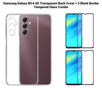 VAKIBO Premium Clear 1.5MM Thick Transparent Soft TPU Rubber Back Cover Case With Camera Protection Suitable for Samsung M14 5G