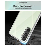 VAKIBO Premium Clear Thick Transparent Soft TPU Rubber Back Cover Case With Camera Protection Suitable for Samsung Galaxy M16