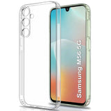 VAKIBO Premium Clear 1.5MM Thick Transparent Soft TPU Rubber Back Cover Case With Camera Protection Suitable for Samsung Galaxy M56