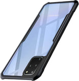 VAKIBO Best Selling Black and Transparent Back Cover Case Made With Soft TPU and Acrylic With 4 Corner and Camera Protection Suitable for Samsung Galaxy Note 20 Ultra
