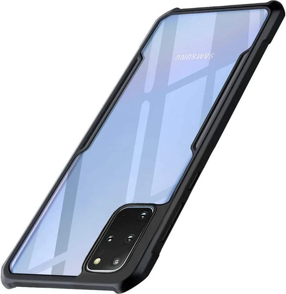 VAKIBO Best Selling Black and Transparent Back Cover Case Made With Soft TPU and Acrylic With 4 Corner and Camera Protection Suitable for Samsung Galaxy Note 20 Ultra
