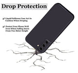 VAKIBO Matte 1.5 MM Thick With Camera Protection Black Coloured Soft TPU Back Cover Case Suitable for Samsung Galaxy S21 FE