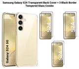 VAKIBO Premium Clear 1.5MM Thick Transparent Soft TPU Rubber Back Cover Case With Camera Protection Suitable for Samsung S24