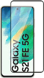 Super Premium Quality Tempered Glass Screen Guard Protector With Black Border Suitable For Samsung Galaxy S21 FE