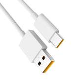 Realme Data Cable USB A To Type C(8A White 1Meter)