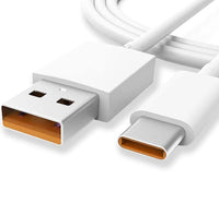Realme Data Cable USB A To Type C(10A White 1Metre)