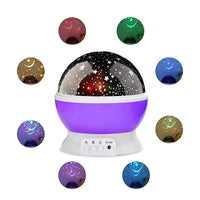 Star Master Rotating 360 Degree Moon Night Light Lamp Projector