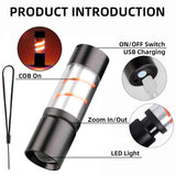 USB Charge XPE Mini Torch